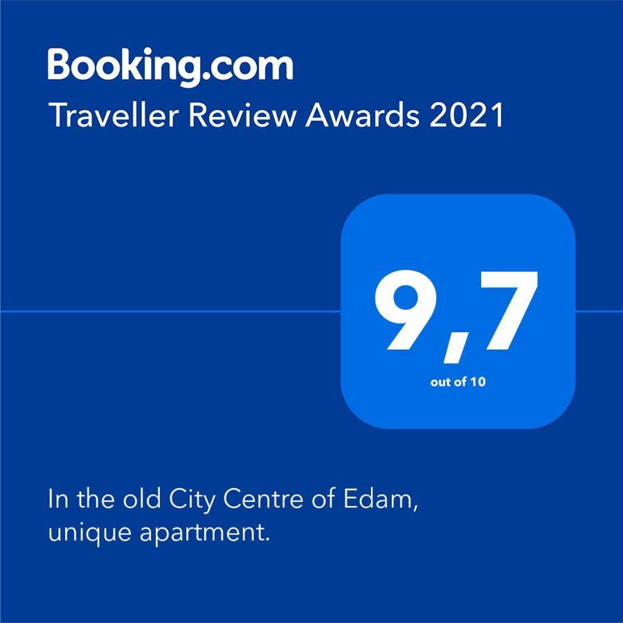 In The Old City Centre Of Edam, Unique Apartment. Dış mekan fotoğraf
